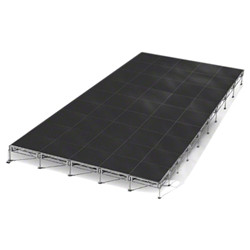 All-Terrain 20x36 Outdoor Stage System, 24"-48" High, Industrial Finish 20x36, 36x20, 20 x 36, outdoor stage, weather resistant stage