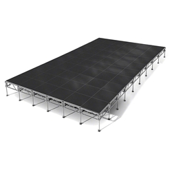 All-Terrain 24x36 Outdoor Stage System, 24"-48" High, Industrial Finish 24x36, 36x24, 24 x 36, outdoor stage, weather resistant stage