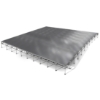 All-Terrain 40'x40' Outdoor Stage System, 24"-48" High, Weatherproof Aluminum 40x40, 40x40, 40 x 40, outdoor stage, weatherproof stage, waterproof stage