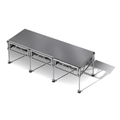 All-Terrain 4'x12' Outdoor Stage System, 24"-48" High, Weatherproof Aluminum