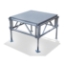 All-Terrain 4'x4' Outdoor Stage System, 24"-48" High, Weatherproof Aluminum - ATSTAGE4448P