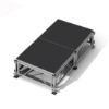All-Terrain 4'x8' Outdoor Stage System, 24"-48" High, Industrial Finish 4x8, 8x4, 4 x 8, outdoor stage, weather resistant stage