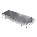 All-Terrain 8'x24' Outdoor Stage System, 24"-48" High, Weatherproof Aluminum