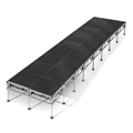 All-Terrain 8'x32' Outdoor Stage System, 24"-48" High, Industrial Finish