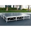 All-Terrain 12'x8' Outdoor Stage System, 24"-48" High, Industrial Finish - ATSTAGE12848