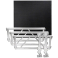 All Terrain 4'x4' Extension Kit - 3 Side Panels/2 Leg Assembly/1 Platform, Industrial Finish