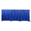 Ameristage FlexDrape 18'-30' Adjustable Back Drop/Curtain Wall Kit pipe and drape, pipes and drapes, curtain wall, background, backdrop, back drop, stanchions, crowd barrier, drape wall