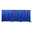 Ameristage FlexDrape 18'-30' Adjustable Back Drop/Curtain Wall Kit - AMFLX1830DR