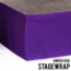 Ameristage StageWrap Stage Skirt, 14'x17" Purple (Overstock) - AMSKWRAP14X17Purple-OS