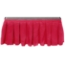 Ameristage Box-Pleat Stage Skirt, 4'x30" Fuchsia (Overstock) - AMSKCUST4X30Fuchsia-OS