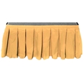 Ameristage Box-Pleat Stage Skirt, 6'x7" Gold (Overstock)