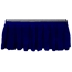 Ameristage Box-Pleat Stage Skirt, 12'x24" Navy (Overstock) - AMSKCUST12X24Navy-OS
