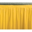 Ameristage Shirred Stage Skirt, 8'x15" Gold (Overstock) - AMSKSHIR8X15Gold-OS