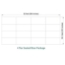 Staging 101 4-Tier Straight Seated Riser System - 32' Long (fits 64 Chairs) - SSSS-4SR