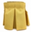 Ameristage Box-Pleat Stage Skirt, 4'x8" Gold (Overstock) - AMSKCUST4X8Gold-OS
