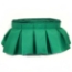 Ameristage Box-Pleat Stage Skirt, 24'x8" Hunter Green (Overstock) - AMSKCUST24X8HunterGreen-OS