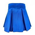 Ameristage Box-Pleat Stage Skirt, 30'x9" Royal Blue (Overstock)