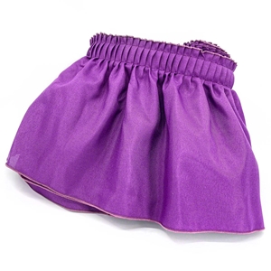 Ameristage Shirred Stage Skirt, 15x9" Plum (Overstock) portable stage skirting, velcro, hook and loop, 15x9, 15 x 9, 9 inch stage skirt, clearance, sale, plum, overstock