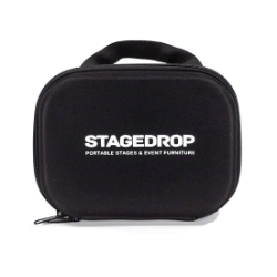 StageDrop Choral Riser Hardware Case, 7.5" x  6" x 3.5" hardware case, hardware storage, choral riser case, choral riser hardware case, hardware bag