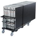 Biljax AS2100 16'x16' Portable Stage & Storage Cart Package (4'x8' Decks)
