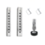 Biljax AS2100 Adjustable-Height Stage Leg Set, 12"-18" - BJX-0105-40-1218