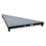 Biljax ST8100 4' 45-Degree Triangle Steel Frame Stage Deck Platform, Gray Stained Plywood - BJX-0106-029-6