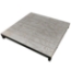 Biljax ST8100 4'x4' Square Steel Frame Stage Deck Platform, Gray Faux Hardwood Stained Plywood - BJX-0106-039-14