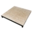 Biljax ST8100 4'x4' Square Steel Frame Stage Deck Platform, Unstained Faux Hardwood Plywood - BJX-0106-039-15