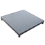 Biljax ST8100 4'x4' Square Steel Frame Stage Deck Platform, Gray Stained Plywood - BJX-0106-039-6