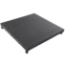 Biljax ST8100 4'x4' Square Steel Frame Stage Deck Platform, Black Poly Ripple Plywood - BJX-0106-039-7