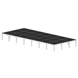 Biljax AS2100 12x28 Portable Stage Kit (21 - 4x4 Decks) 12x28, 28 x 12, 28x12, 12 x 28, fast, pro, elite, 336 square feet stage