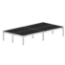 Biljax AS2100 8'x16' Portable Stage Kit (4 - 4'x8' Decks) - BJX-AS48-8X16