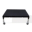 Biljax ST8100 4'x4' Mobile Stage Unit, Black Poly Ripple Plywood