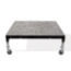 Biljax ST8100 4'x4' Mobile Stage Unit, Gray Faux Hardwood