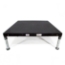Biljax ST8100 4'x4' Portable Stage Kit, Black Poly Ripple - BJX-ST-BPP-4X4