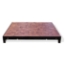 Biljax ST8100 4'x4' Square Steel Frame Stage Deck Platform, Pecan Faux Hardwood Stained Plywood - BJX-0106-039-13