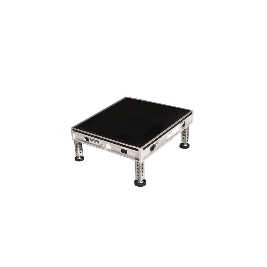 Biljax AS2100 2'x2' Portable Stage Unit, Black Poly
