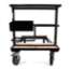 Biljax AS2100 8'x16' Portable Stage &amp; Storage Cart Package (4'x4' Premium Decks - Velcro Installed) - BJX-0105-100-01