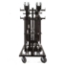 Biljax AS2100 Stage Guard Rail Storage Cart - BJX-0105-35-32
