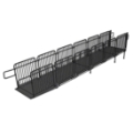 Biljax Wheelchair Ramp for 24" High ST8100 and AS2100 Stages