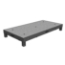 Biljax ST8100 2'x4' Steel Frame Stage Deck Platform, Gray Carpet Plywood - BJX-0106-053-3