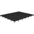 Biljax AS2100 20'x24' Portable Stage Kit (30 - 4'x4' Decks)