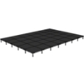 Biljax AS2100 20'x28' Portable Stage Kit (35 - 4'x4' Decks)