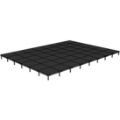 Biljax AS2100 24'x32' Portable Stage Kit (48 - 4'x4' Decks)