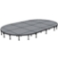 Biljax ST8100 11'x19' Oval Portable Stage Kit - BJX-ST-11X19-OVAL