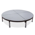 Biljax ST8100 8' Round Portable Stage Kit