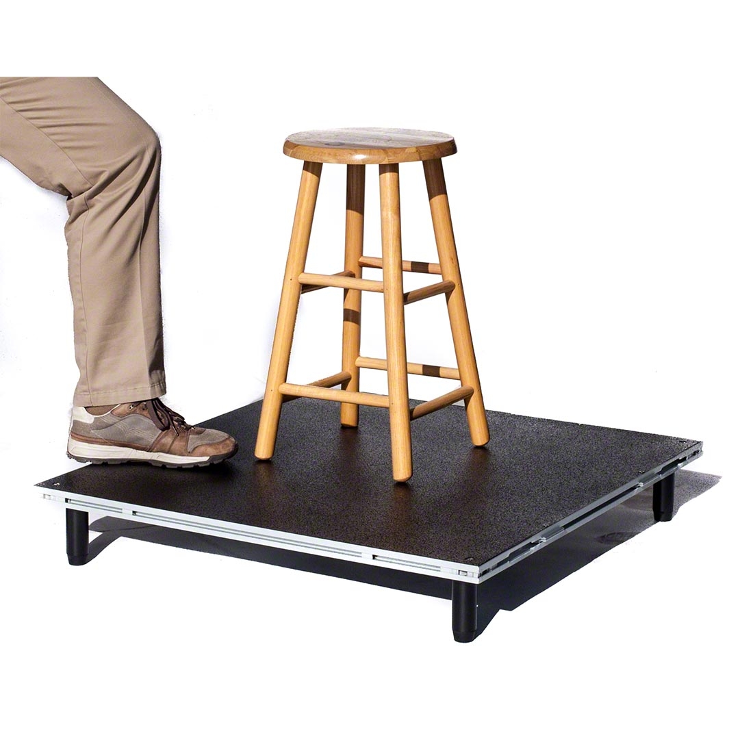 IntelliStage ISDRUM6X6C 6'x6' Drum Riser w/6