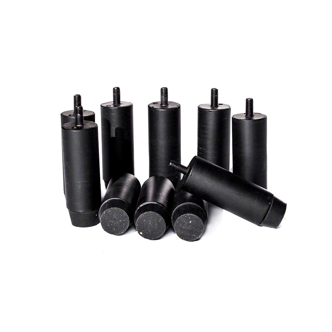 IntelliStage 6" Screw-in Legs for 3x3 Platforms (10-pack) 6 inch stage legs, 6 inch high stage, drum riser