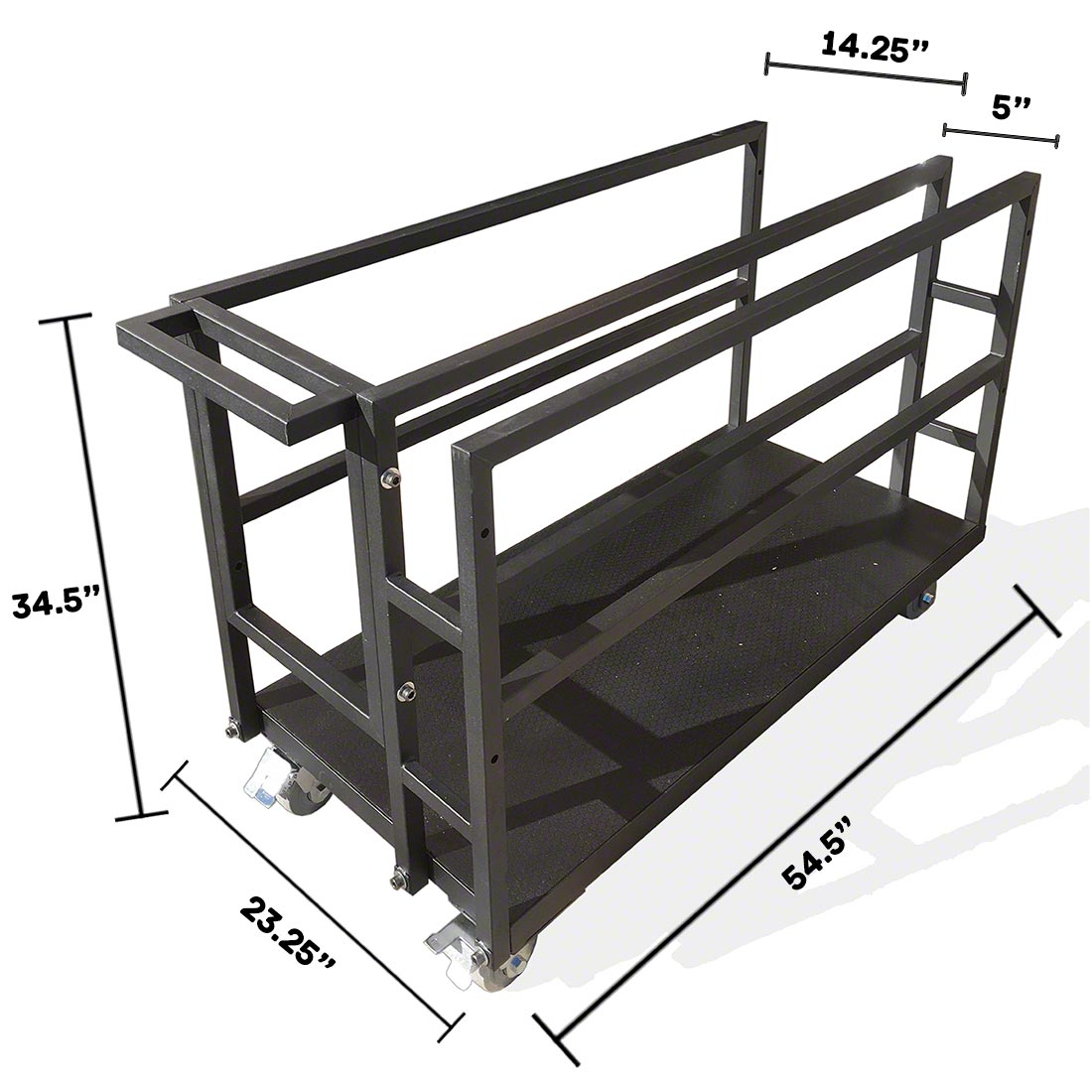 IntelliStage ISCART Stage Platform/Riser Storage Trolley | StageDrop