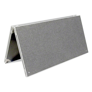 IntelliStage Lightweight 3x3 Square Folding Stage Platform - DEMO (Minor Surface Blemishes/Dents) 3x3, 36x36, portable staging, 3 x 3 folded platform, folding platform